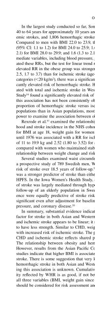 Obesity Epidemiology