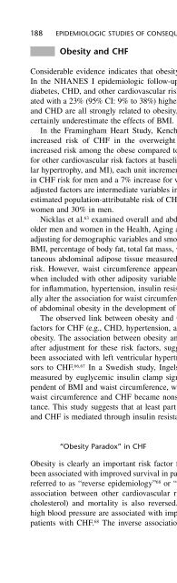 Obesity Epidemiology