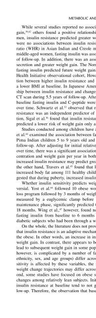 Obesity Epidemiology