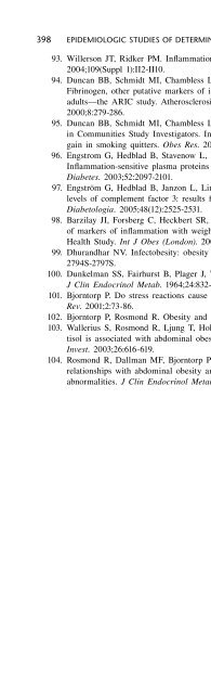 Obesity Epidemiology