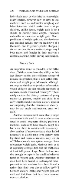 Obesity Epidemiology