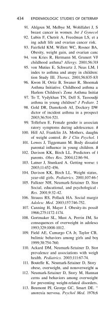 Obesity Epidemiology