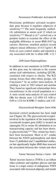 Obesity Epidemiology