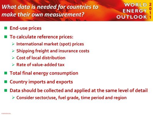 IEA analysis of fossil-fuel subsidies for APEC