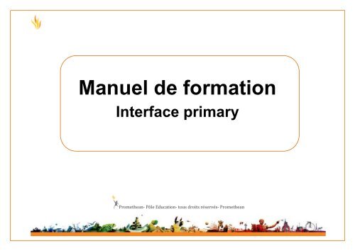 Manuel de formation - Promethean Planet