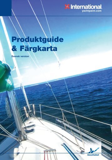 Produktguide & FÃƒÂ¤rgkarta - Yachtpaint.com