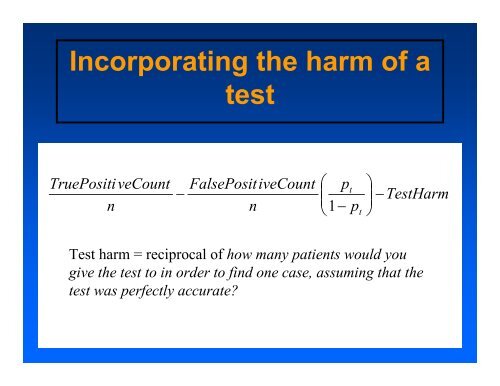 Decision curve analysis