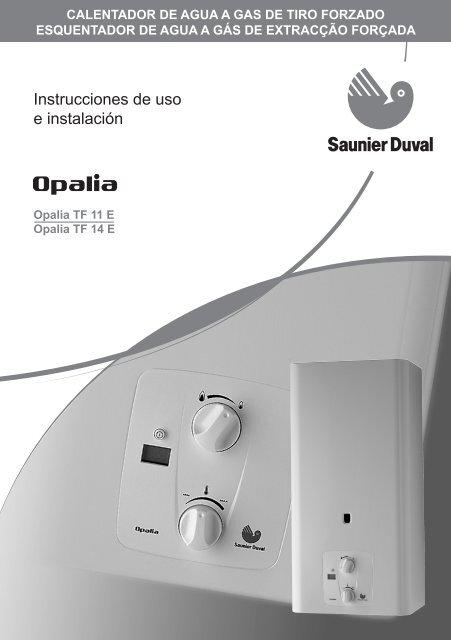 Instrucciones de uso e instalaciÃ³n Manual de ... - Saunier Duval