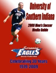 2009 - University Of Southern Indiana Athletics
