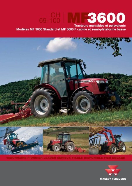 Dossier de la semaine > tracteurs : Plusieurs familles de tracteurs  standard