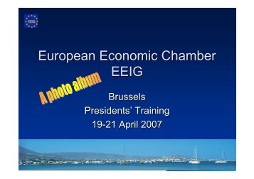 European Economic Chamber EEIG