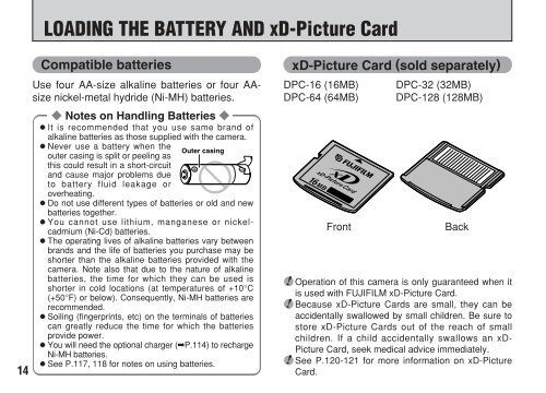 FinePix 3800 Owner's Manual - Fujifilm Canada