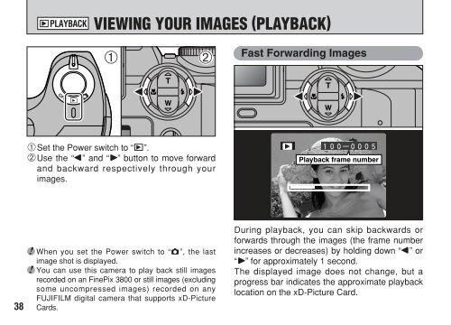 FinePix 3800 Owner's Manual - Fujifilm Canada