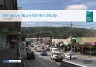 Belgrave Town Centre Study