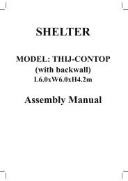 TC606 contop installation manual - Kroftman