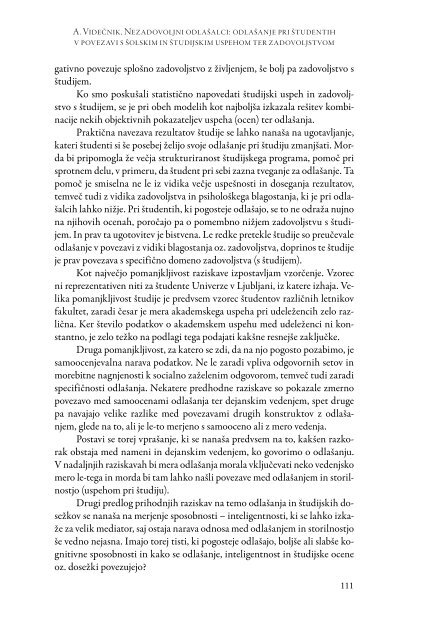 Å olsko polje, letnik XXII (2011), Å¡tevilka 1-2: Od ... - PedagoÅ¡ki inÅ¡titut