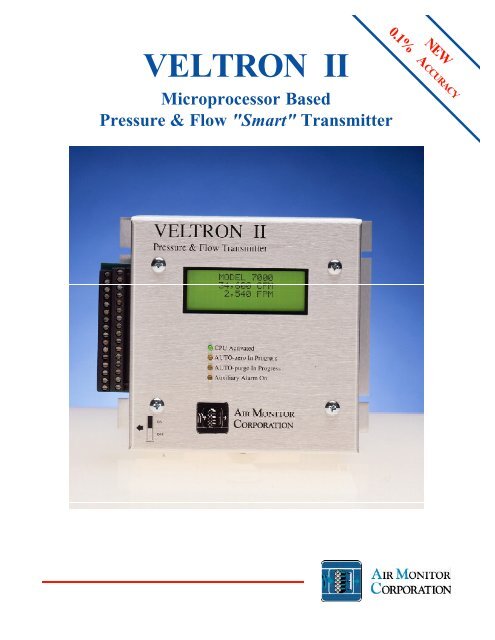 veltron ii - Air Monitor Corporation