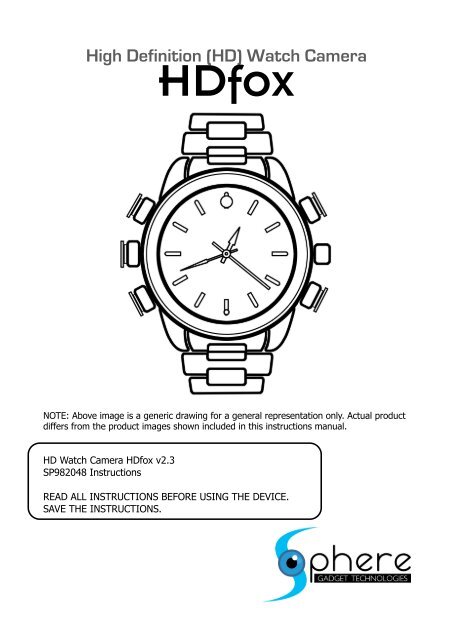 High definition 2024 camera watch