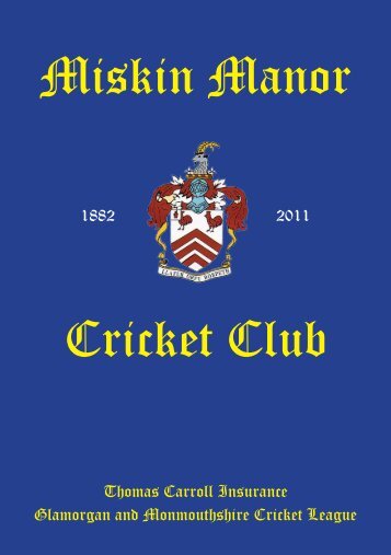 Miskin Manor Cricket Club