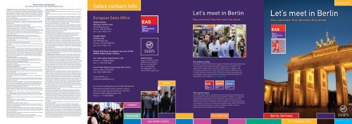 Let's meet in Berlin - The International Association of Amusement ...