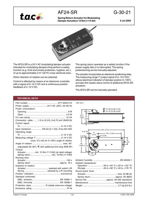 G-30-21 AF24-SR