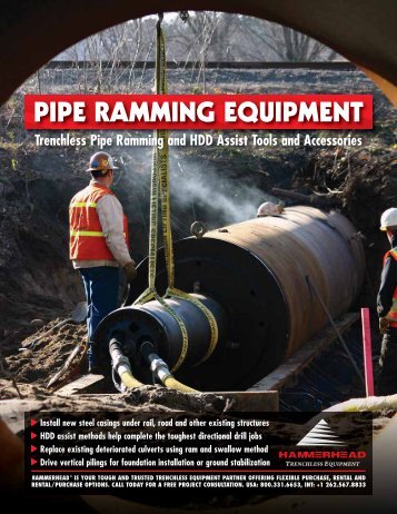 Pipe Ramming Brochure - HammerHead