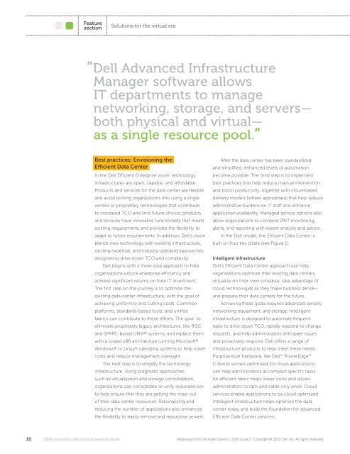 Download Entire 2010 Issue 2 - Dell