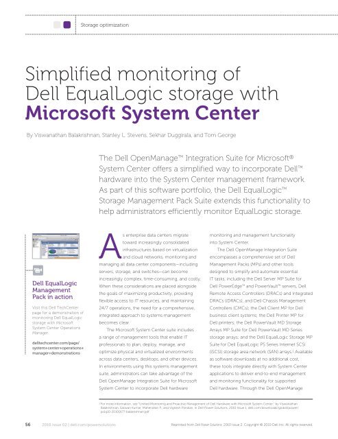 Download Entire 2010 Issue 2 - Dell