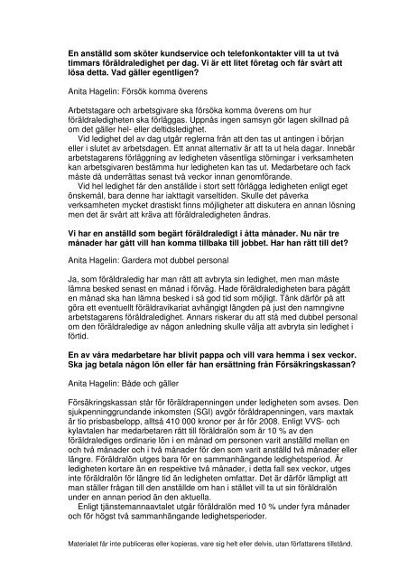 Publicerad i VVS-Forum nr 1/2009. - neij.se