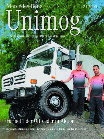 Formel 1 der Offroader in Aktion - Unimog Rhein Main