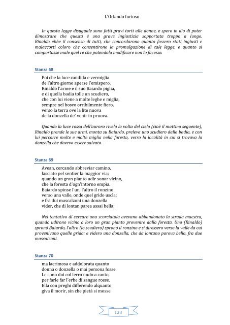 L'Orlando furioso Di Ludovico Ariosto - matematica fisica ... e altro