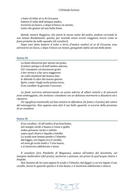 L'Orlando furioso Di Ludovico Ariosto - matematica fisica ... e altro