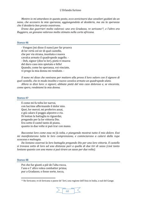 L'Orlando furioso Di Ludovico Ariosto - matematica fisica ... e altro