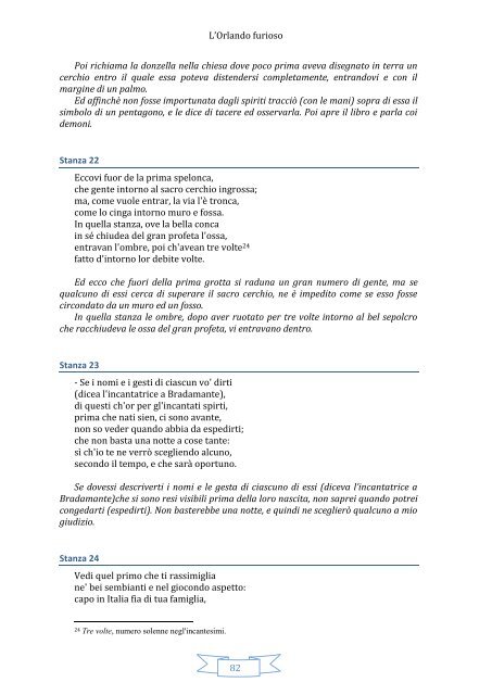 L'Orlando furioso Di Ludovico Ariosto - matematica fisica ... e altro