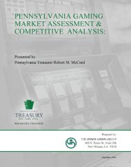 Georgia Gaming Market Assessment - Pennsylvania Treasury