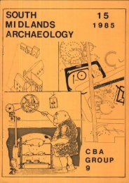 CBA SMA\SMA 1985.PDF - Council for British Archaeology