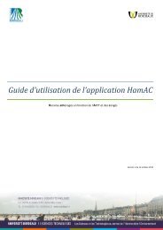 Guide d'utilisation de l'application HamAC