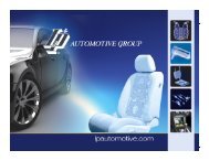 Leggett & Platt Automotive Group Corporate Overview - AUTO21