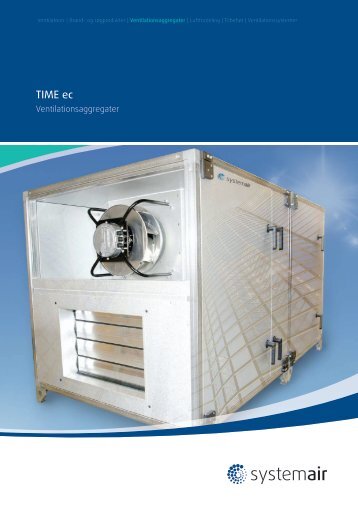 TIME ec ventilationsaggregater - Systemair