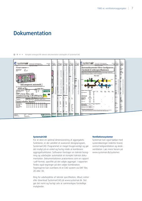 TIME ec ventilationsaggregater - Systemair