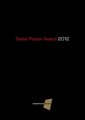 Swiss Poster Award 2 01 2 - APG|SGA
