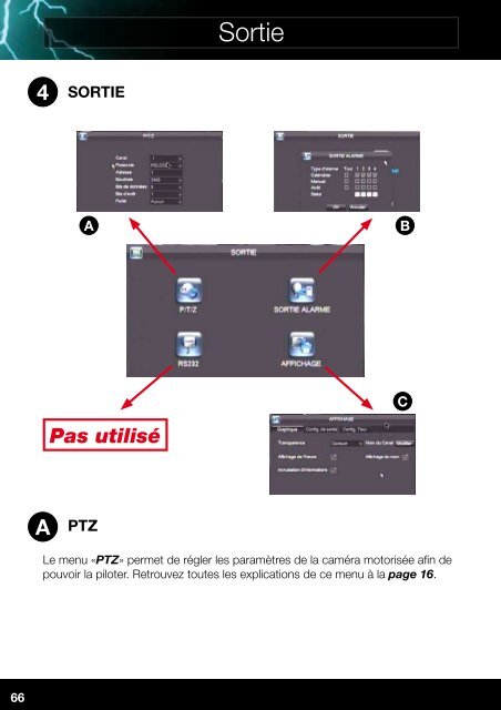 Notice pour Enregistreurs numÃ©riques DVR SEDEA