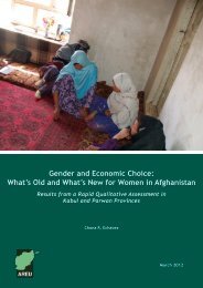 Gender and Economic Choice: What's Old and What's New for ...