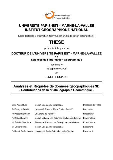 Download the PhD thesis - Recherche - Ign