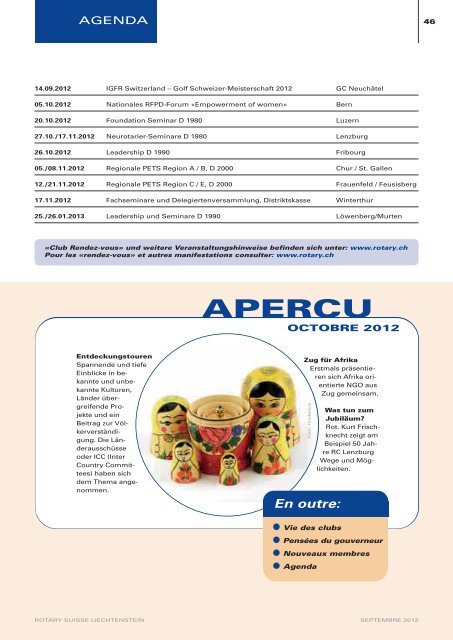 Download Inseratetarif (pdf) - Rotary Schweiz