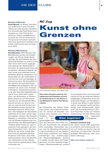 Download Inseratetarif (pdf) - Rotary Schweiz