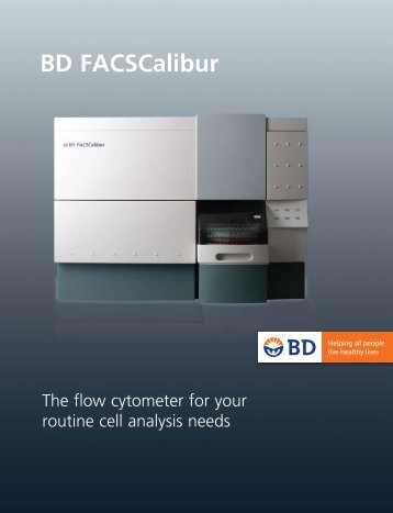 BD FACSCalibur The flow cytometer for your