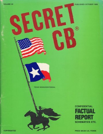 Secret CB Volume Twenty-Six - CB Tricks