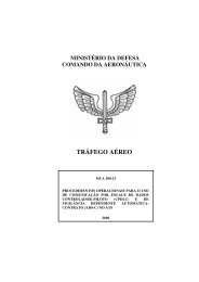 TRÃFEGO AÃREO - Tarifas de NavegaÃ§Ã£o AÃ©rea - DECEA