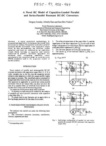 A Novel RC Model of Capacitive-Loaded Parallel and Series ...